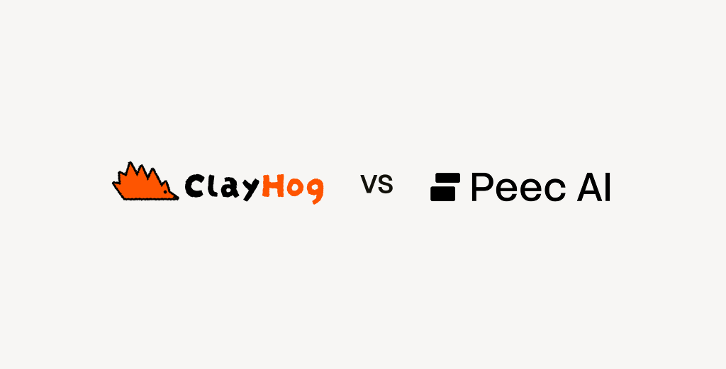 ClayHog vs Peec AI