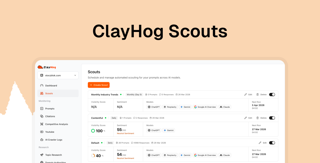 Organize AI Monitoring with Scouts